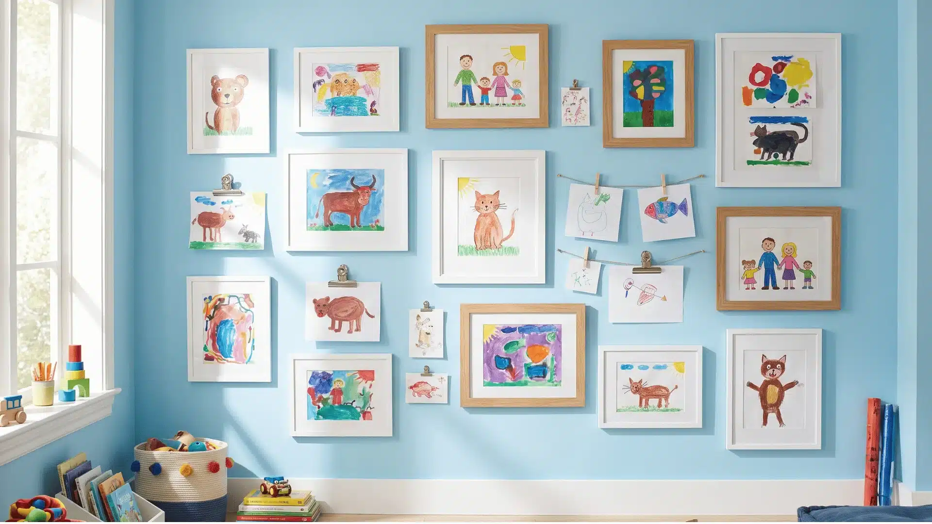 children-s-art-wall
