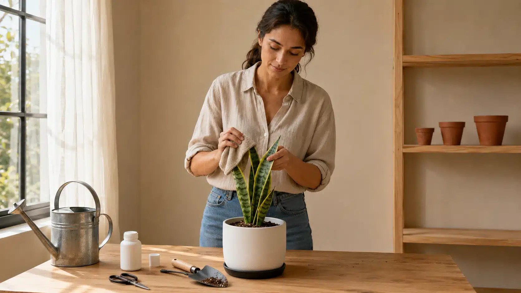 clean-and-feed-snake-plant