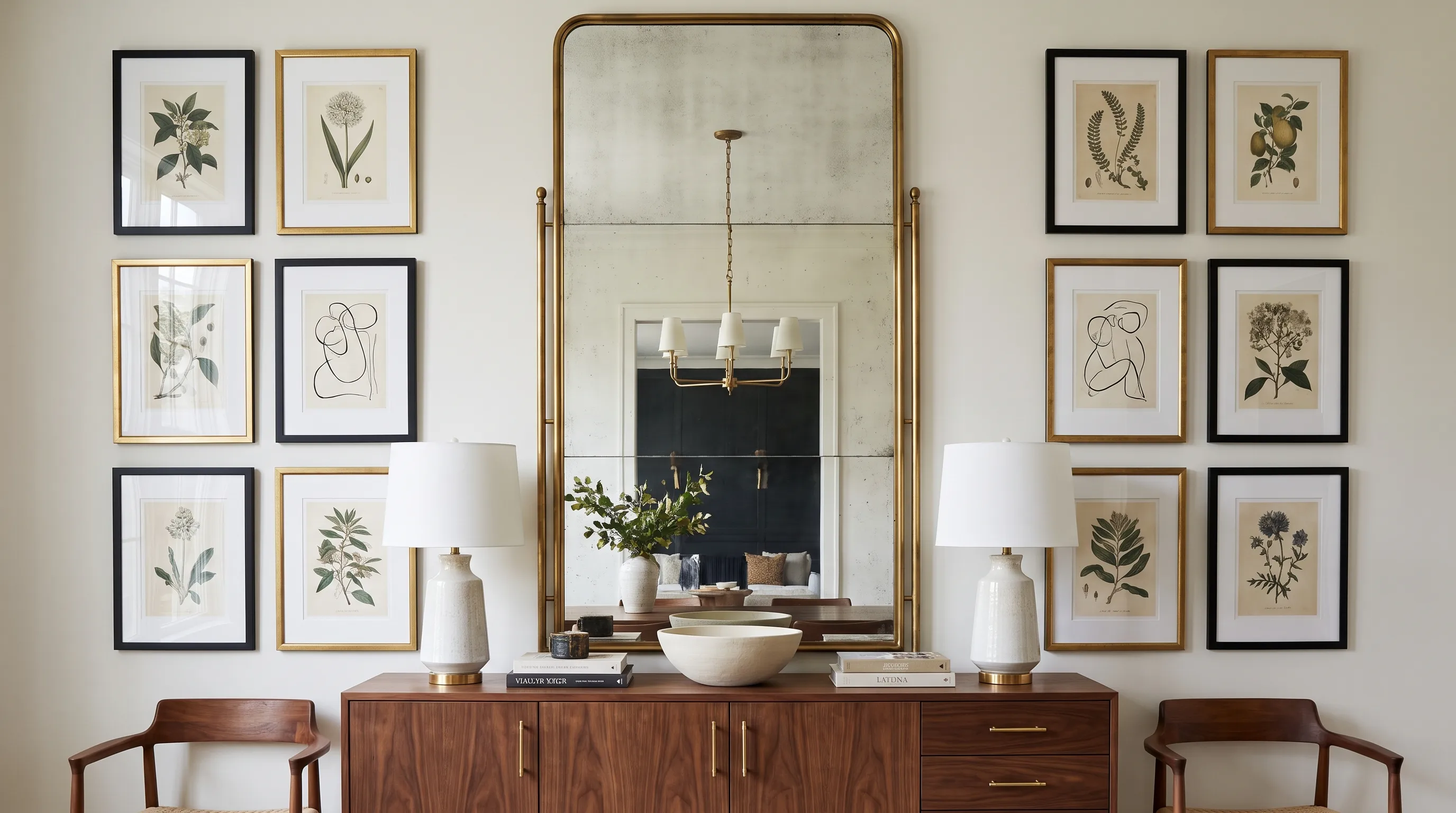 dining-room-mirror-centered-wall