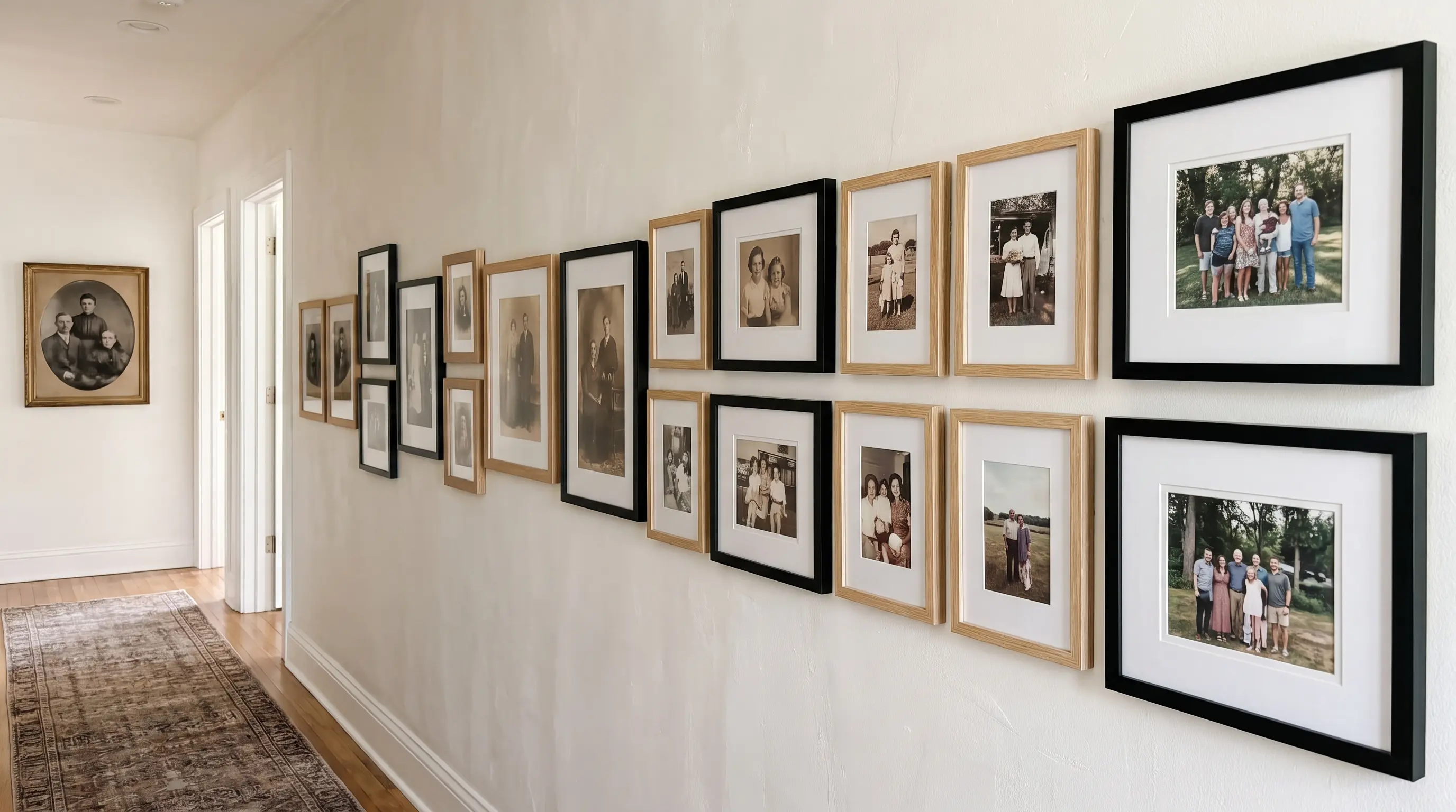 family-photo-story-wall