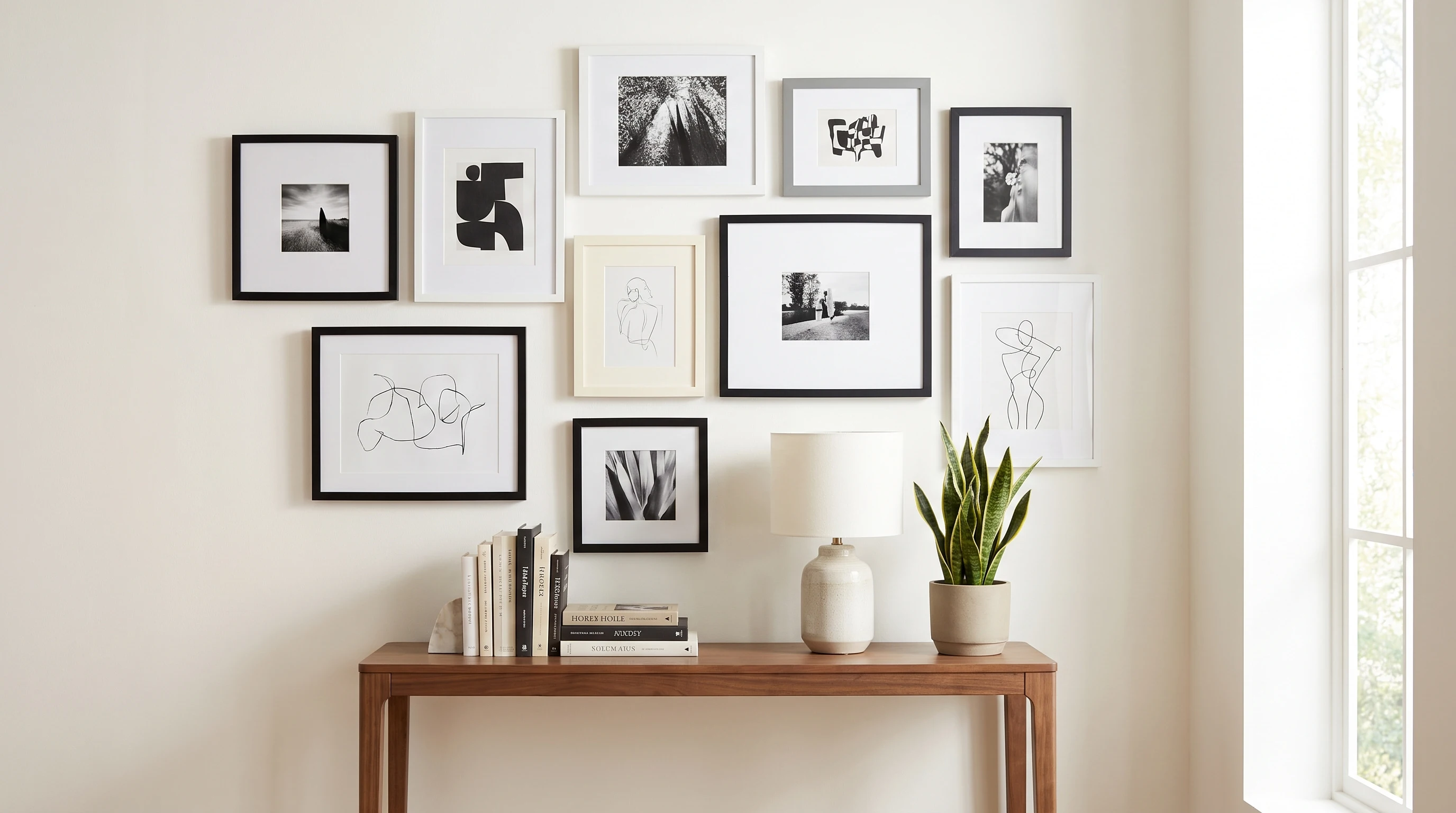 monochrome-print-wall