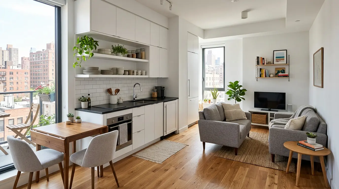 one wall kitchen layout