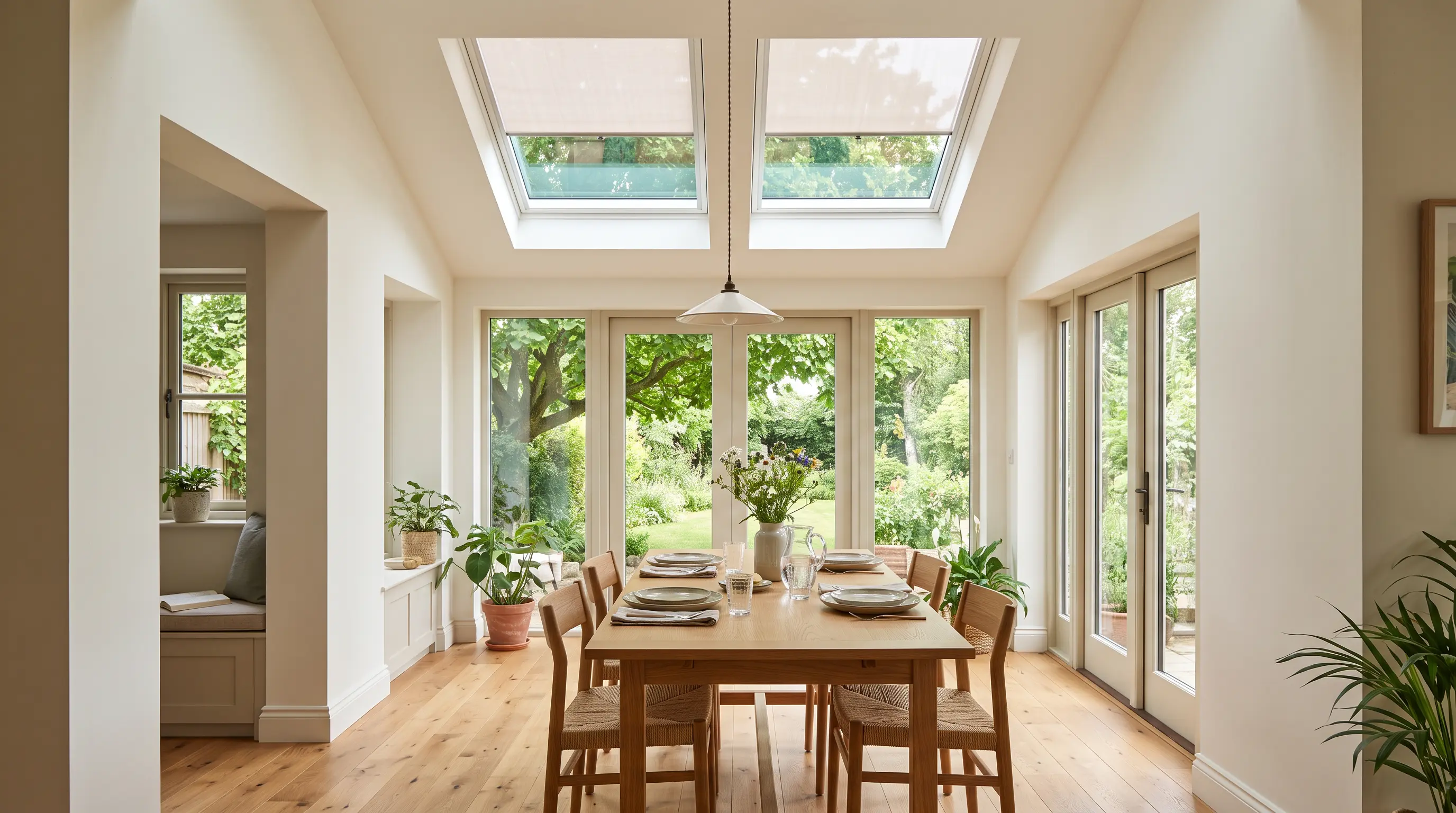 overhead-light-with-skylights