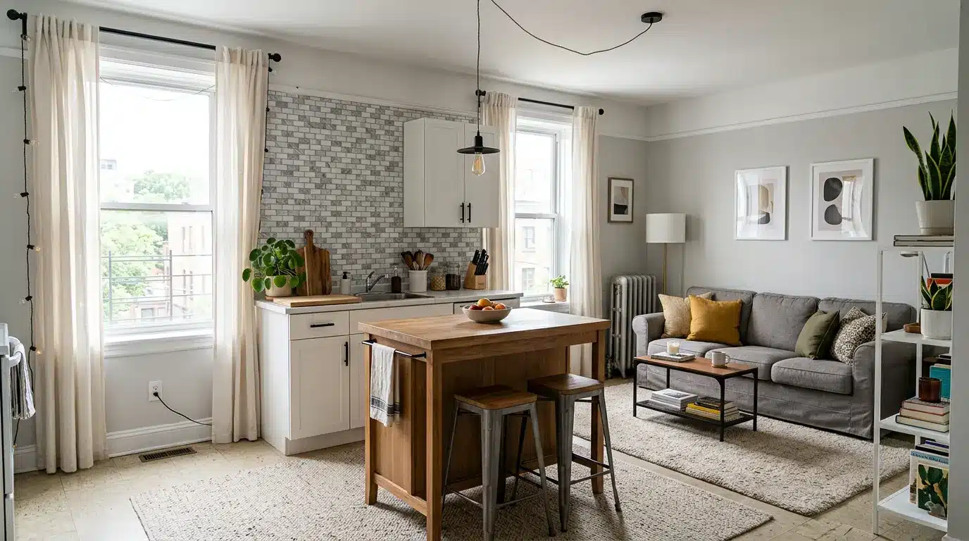 renter friendly makeover