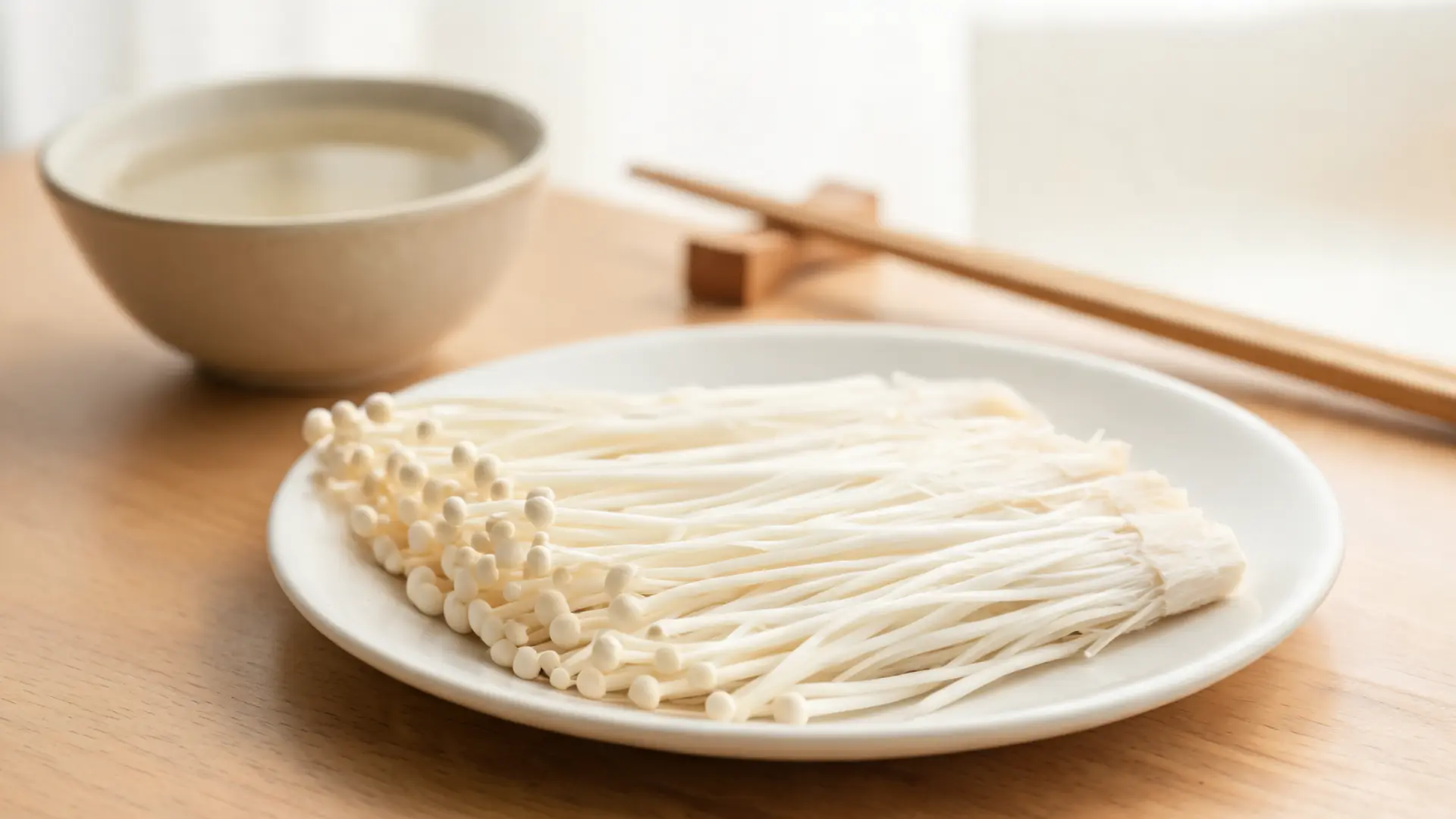 enoki mushrooms in a vitamin d vegetables list