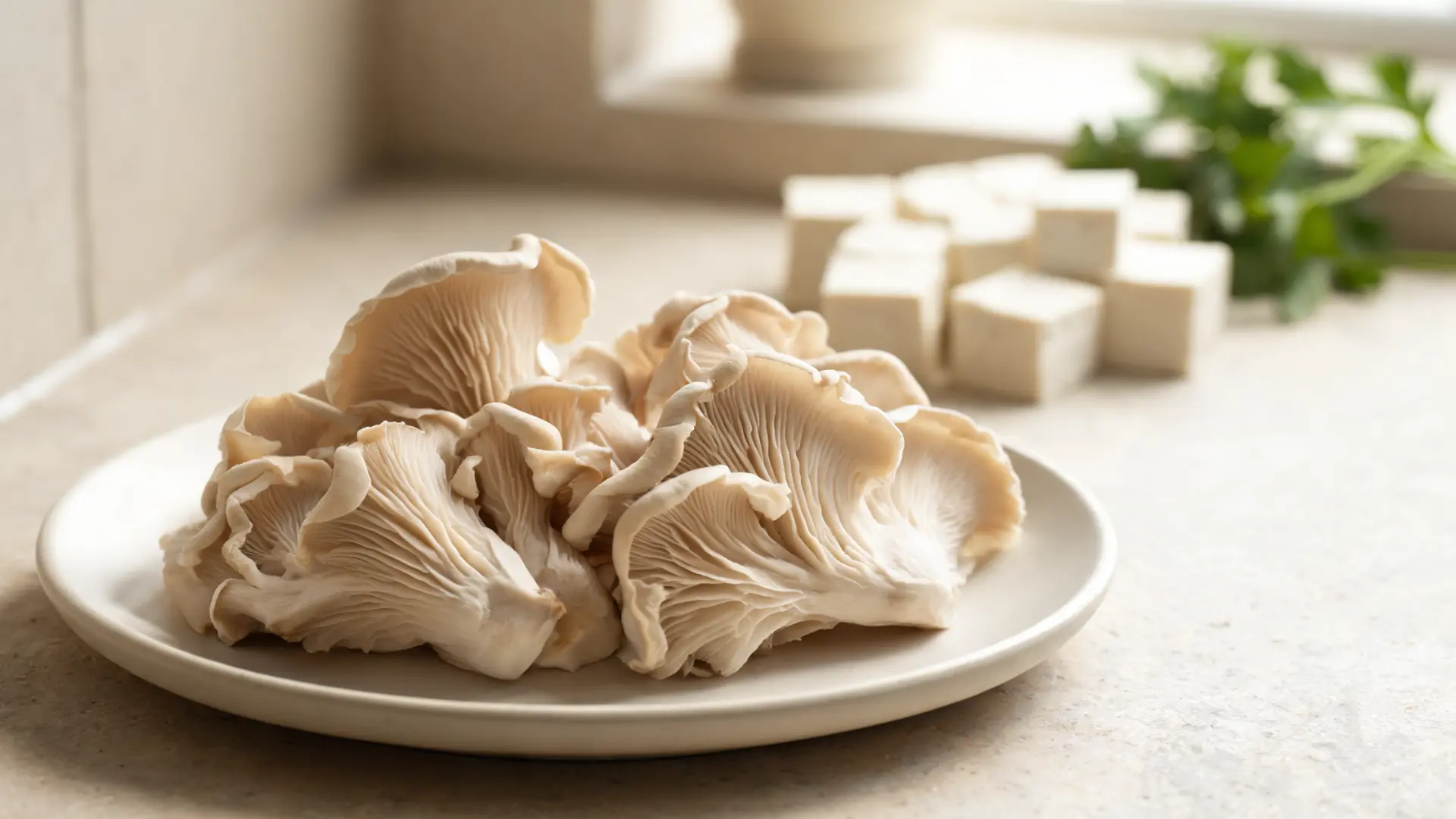 oyster mushrooms for a vitamin d vegetables diet