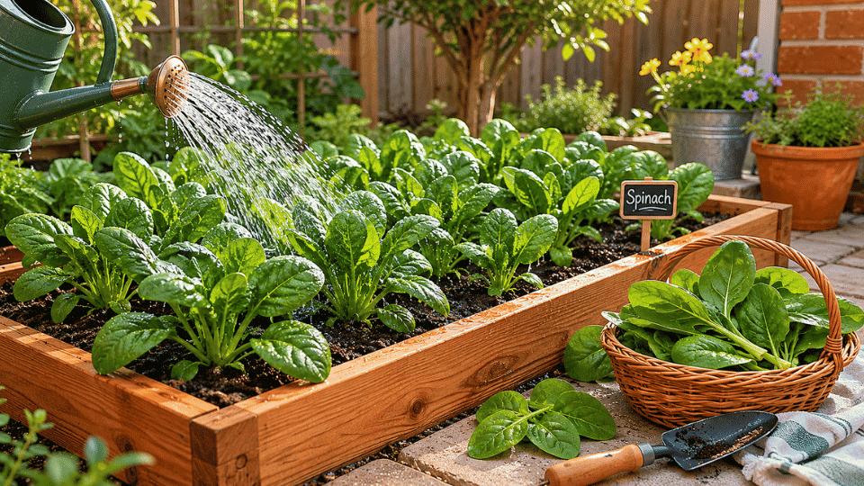watering-and-harvesting-spinach-for-higher-yield-home-garden
