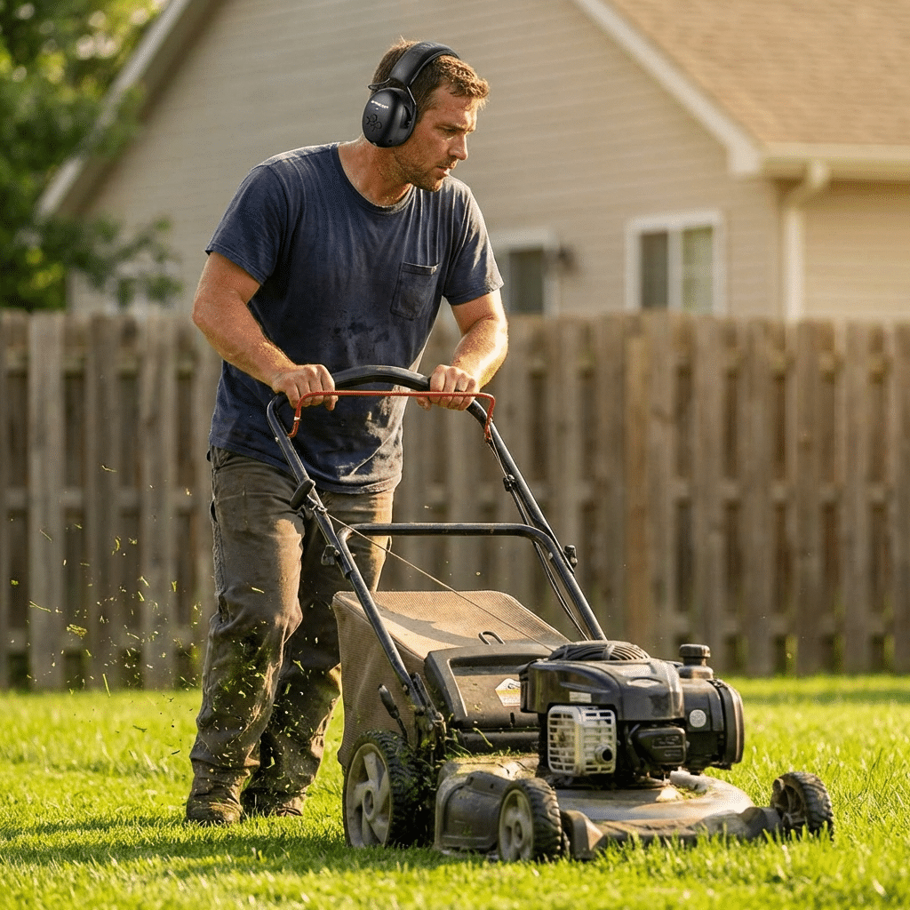 How Bluetooth Hearing Protection Adds Comfort and Convenience to Mowing, Woodworking, and Yard Work